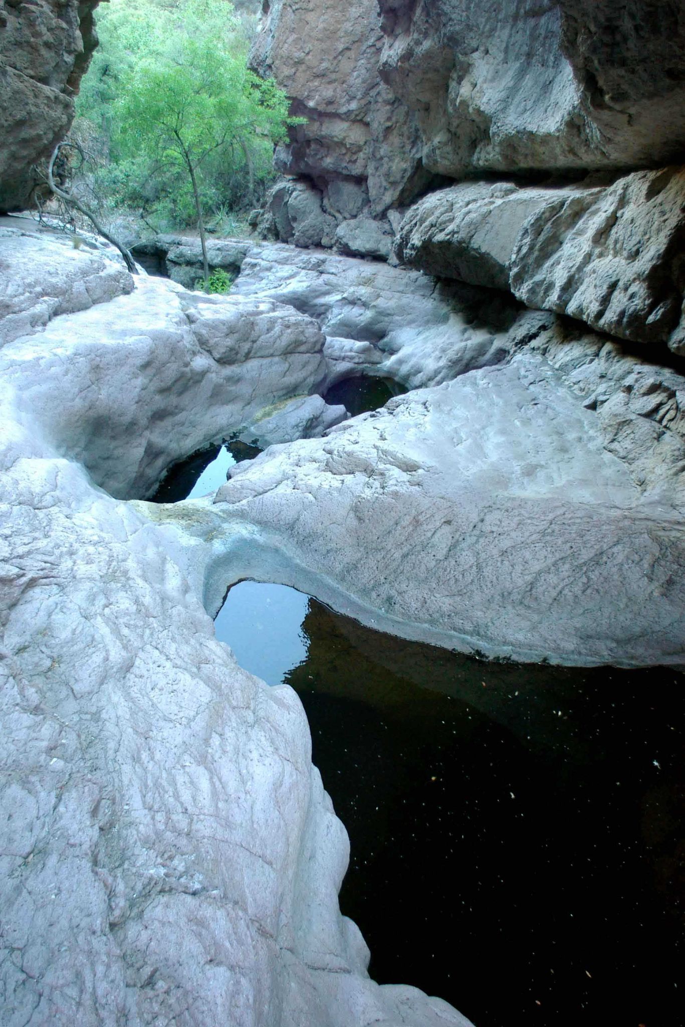 Narrows of Big Casa Blanca Canyon