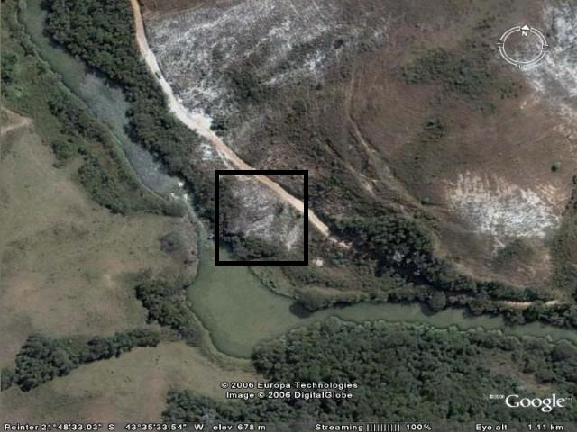 Study site GoogleEarth 20 Jul 2006